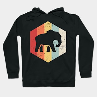 Retro 70s Elephant Hoodie